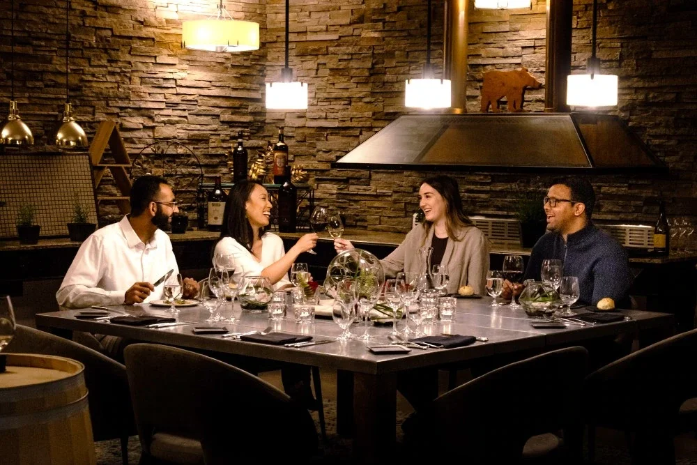 Fairmont Jasper Park Lodge Orso Trattoria chef's table