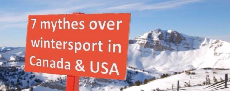De grootste vooroordelen over skiën in Noord Amerika De grootste vooroordelen over skiën in Noord Amerika