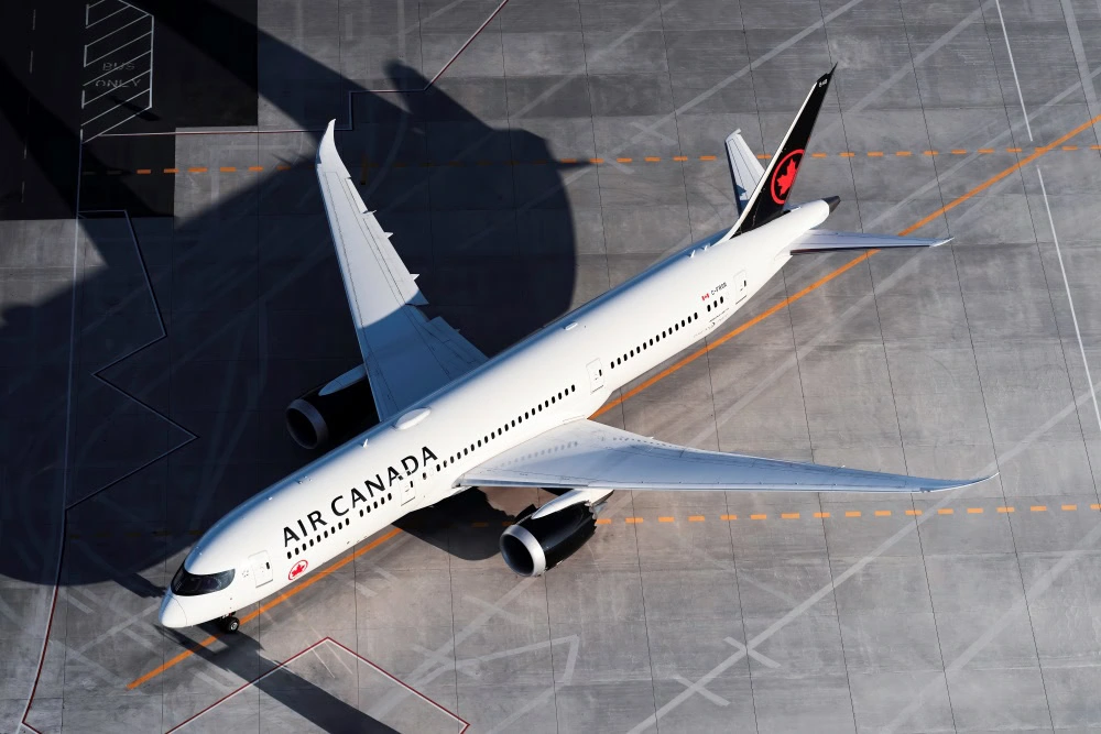 Air Canada flight