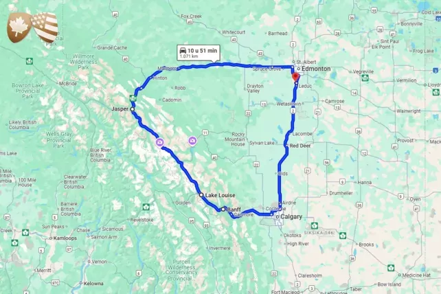 Route Skisafari Route Skisafari