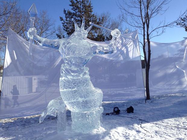 Edmonton Boardwalk Ice on Whyte