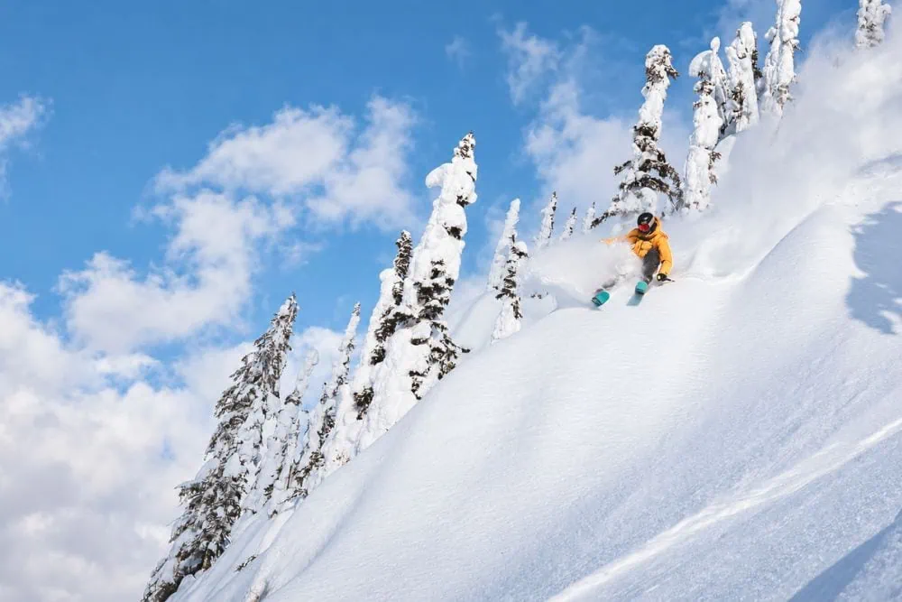 Bij Nelson liggen Whitewater Ski Resort en Red Mountain Resort