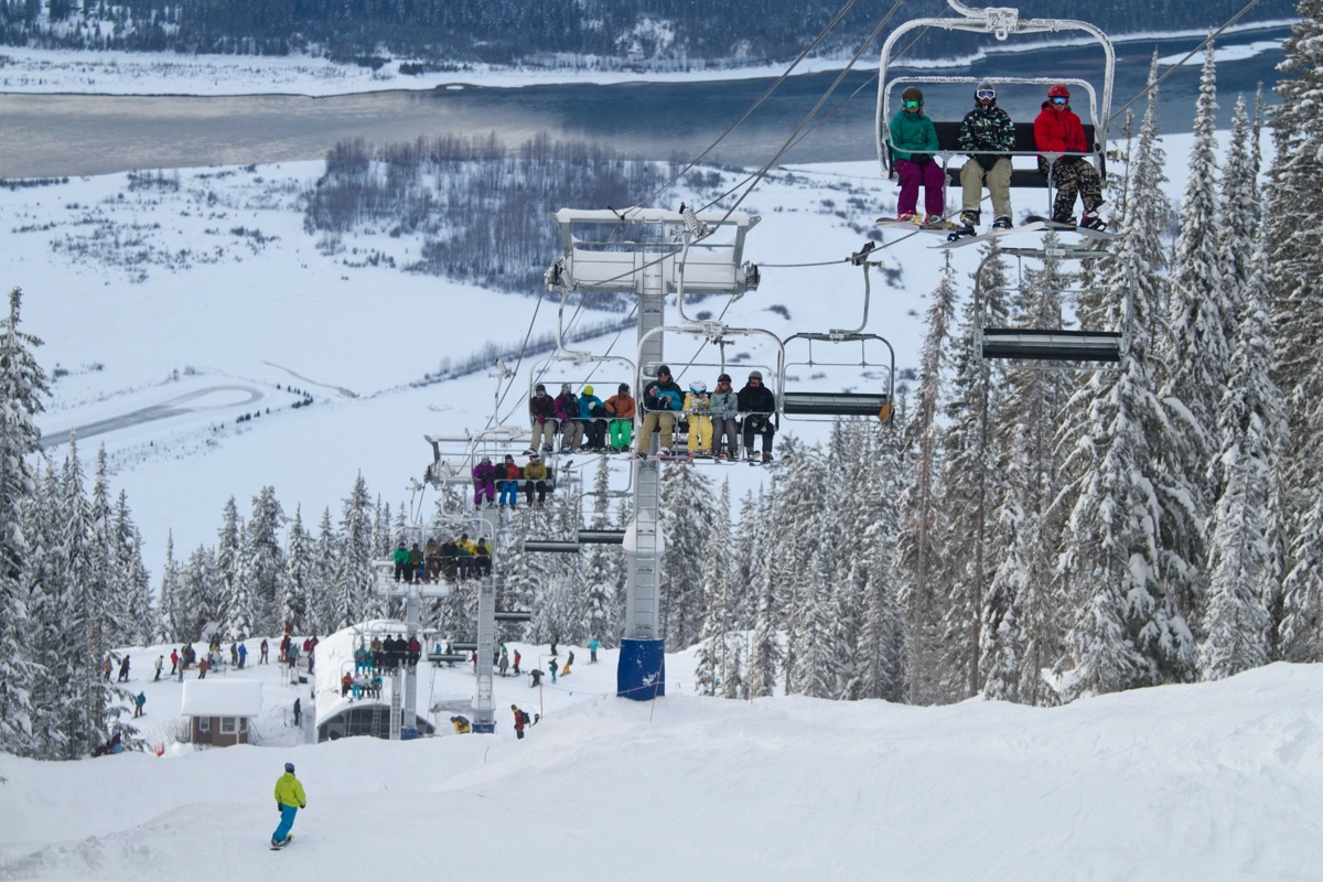 Wintersport in Canada of Amerika, leer de skitermen voor je skivakantie zoals The Hollywood Run