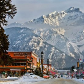 Wintersport Canada Amerika Banff 1x1