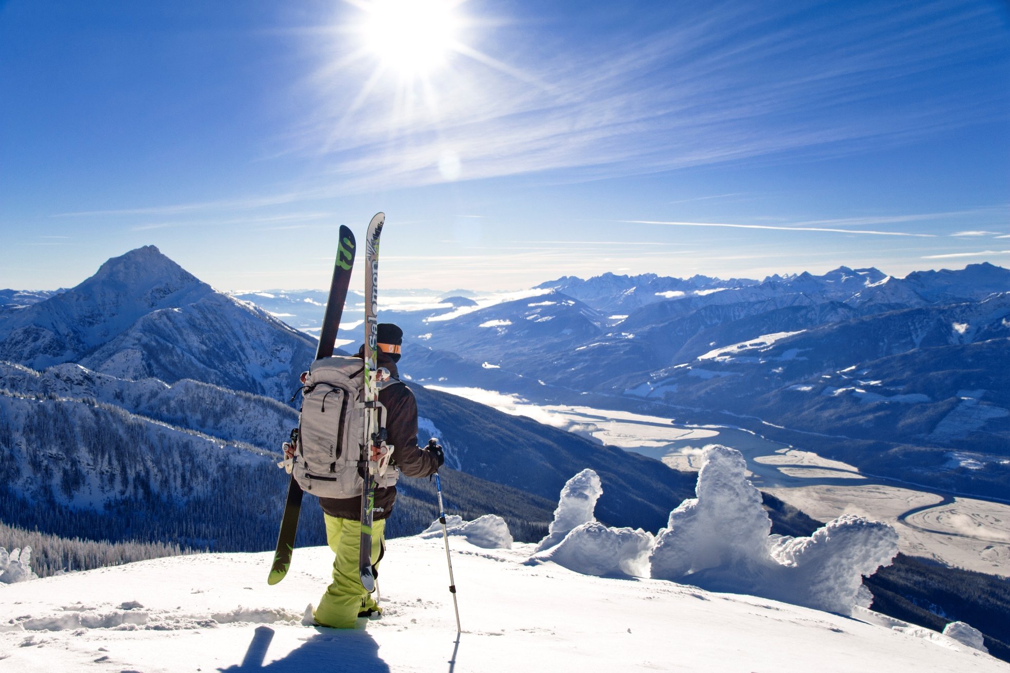 Skigebied Revelstoke in Canada