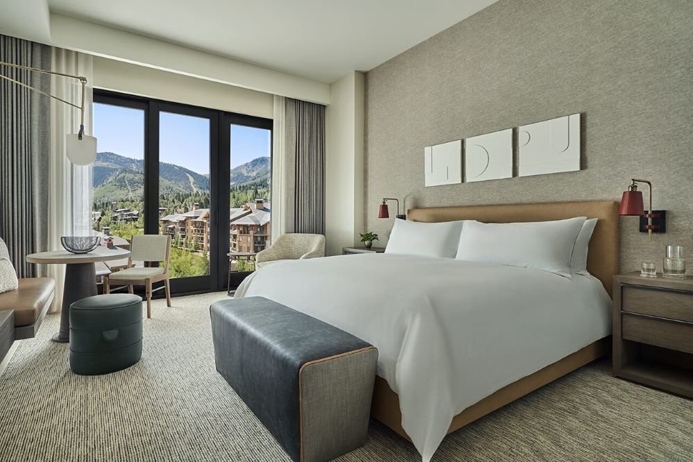 The pendry Park City king room view