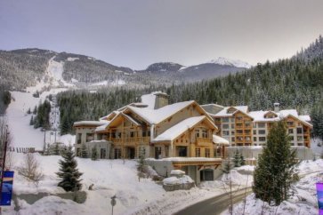 First tracks lodge Whistler side view