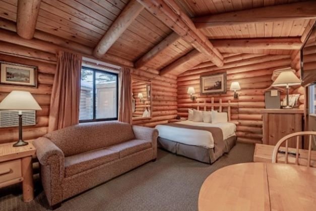 Jackson cowboy village resort single queen cabin