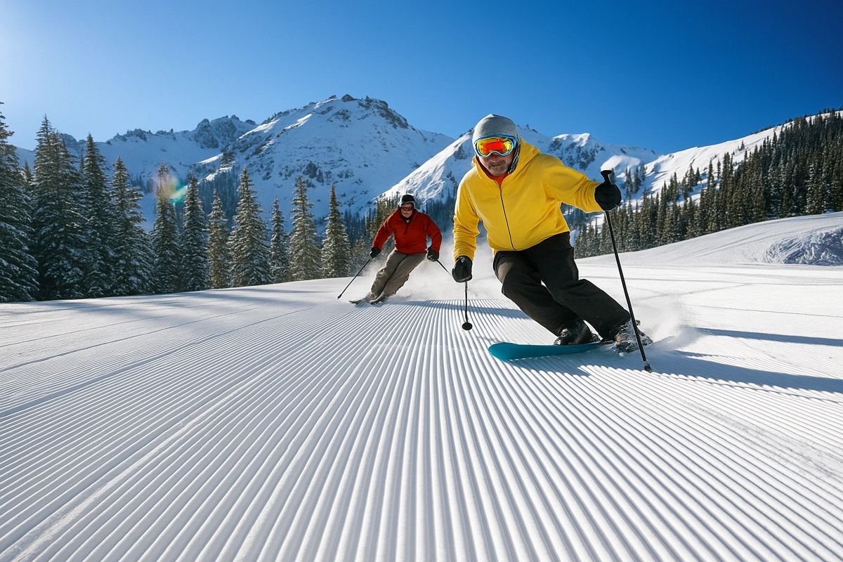 Wintersport in Canada of Amerika, leer de skitermen voor je skivakantie zoals Corduroy
