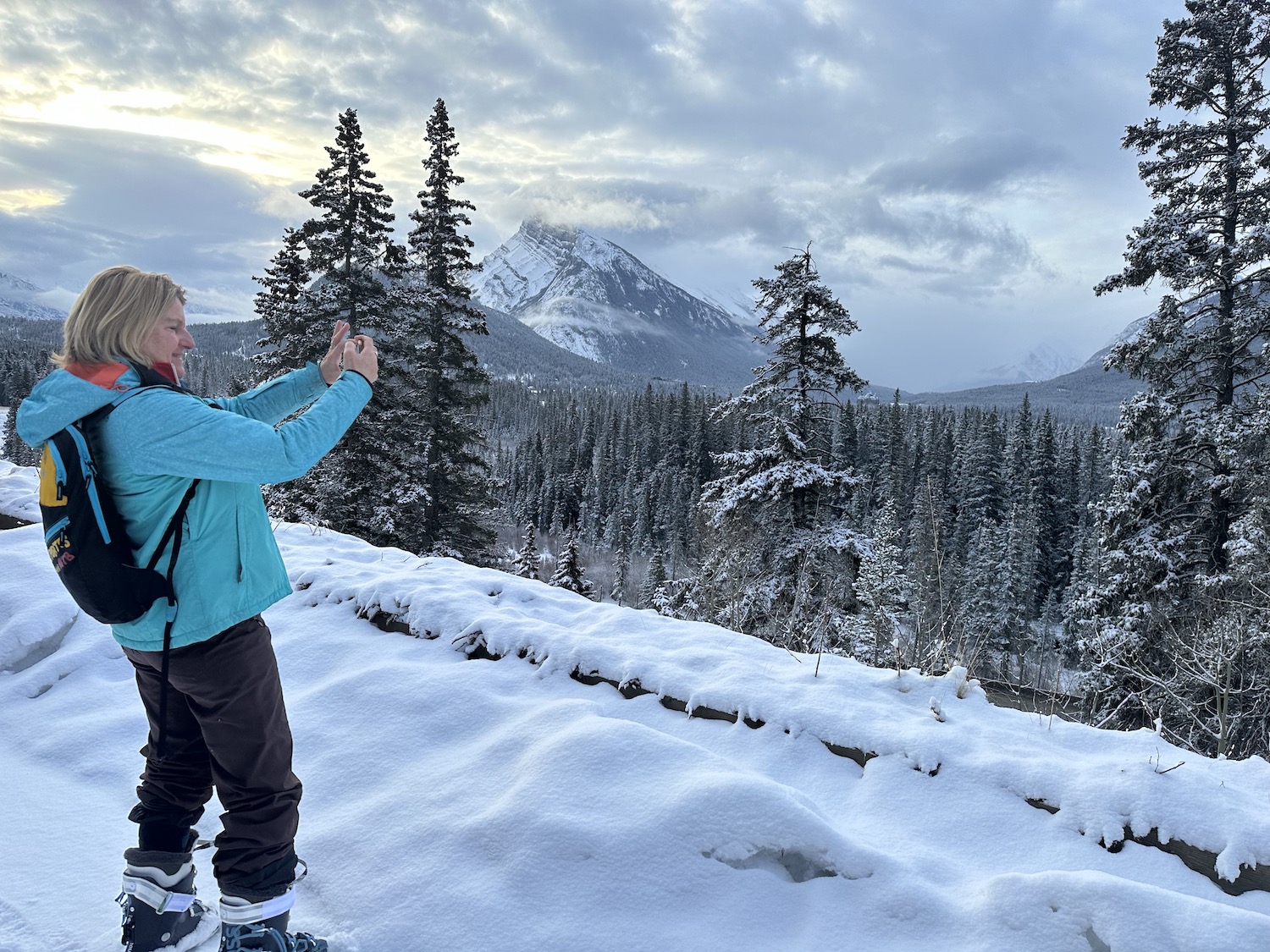 Onderweg naar Banff