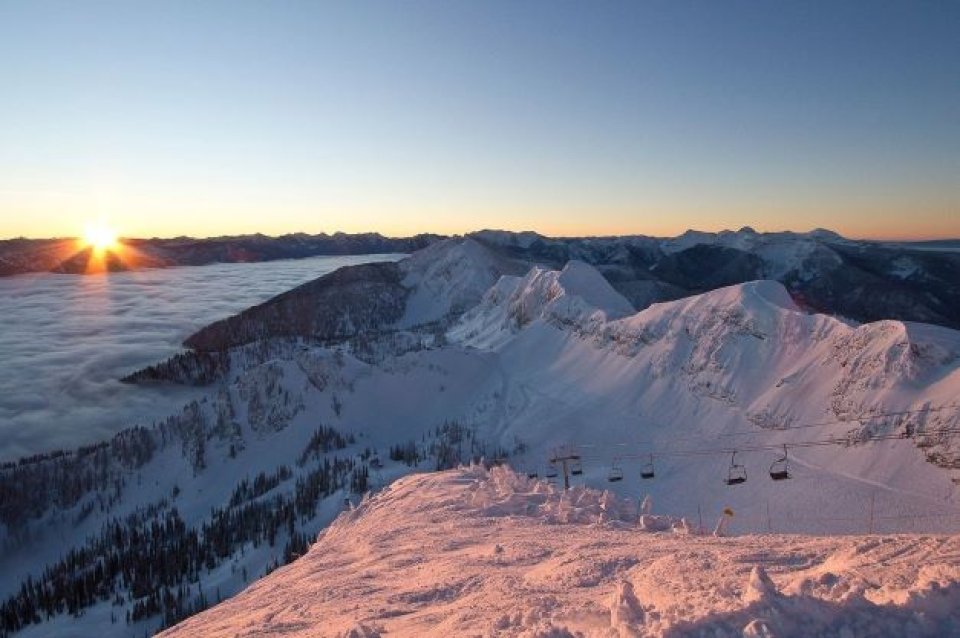 Skigebied Fernie, British Columbia, Canada Skigebied Fernie, British Columbia, Canada
