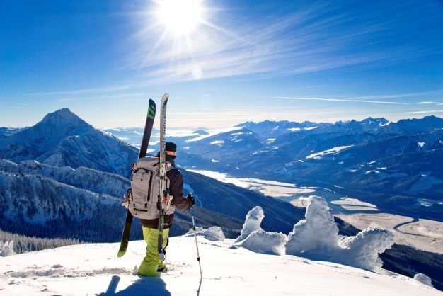 Skigebied Revelstoke in Canada