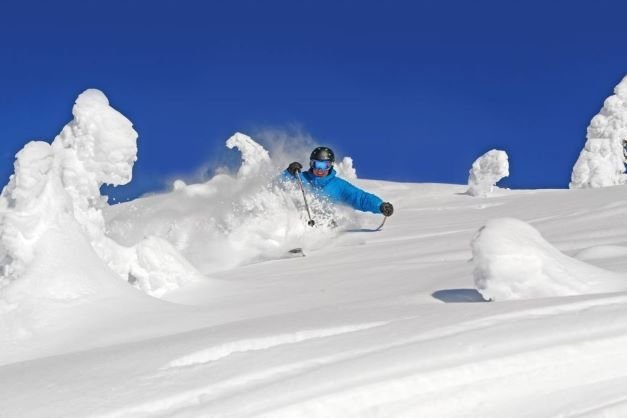 Skigebied Big White, British Columbia, Canada