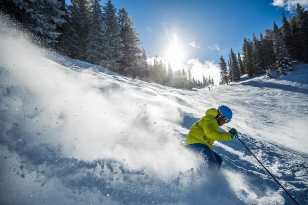 Skigebied Aspen, Colorado, Amerika