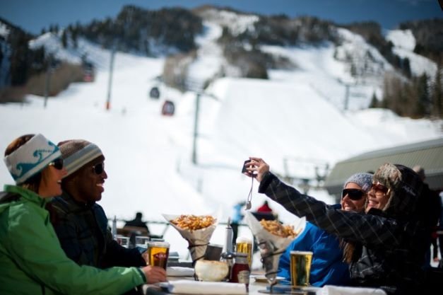 Skigebied Aspen, Colorado, Amerika