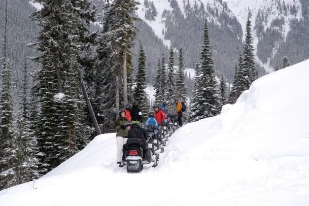 Snowmobile Golden