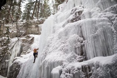 Iceclimbing Jasper