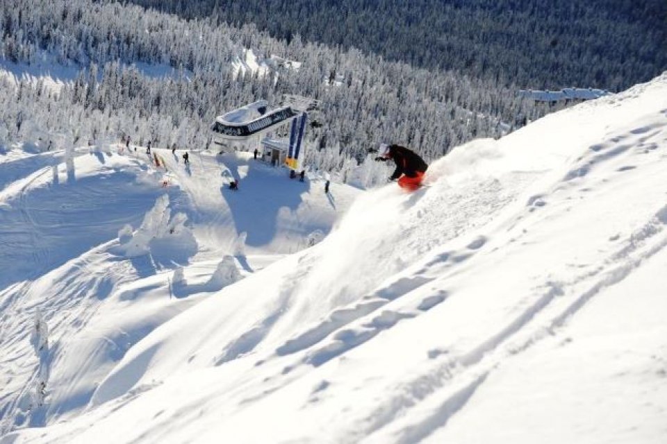 Skigebied Big White, British Columbia, Canada