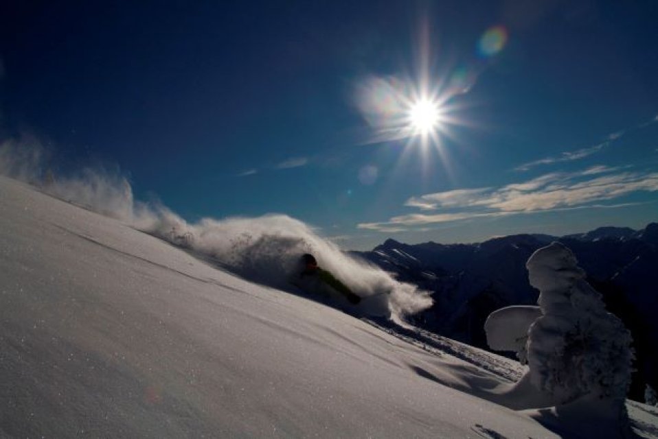 Skigebied Kicking Horse, British Columbia, Canada Skigebied Kicking Horse, British Columbia, Canada