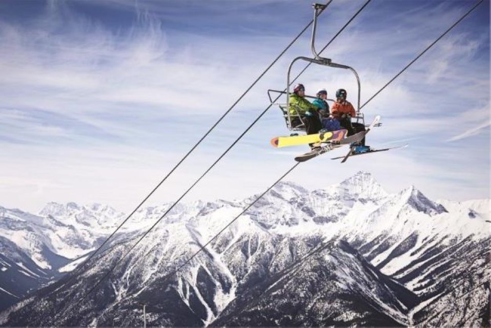 Skilift Panorama Mountain Village, British Columbia, Canada Skilift Panorama Mountain Village, British Columbia, Canada