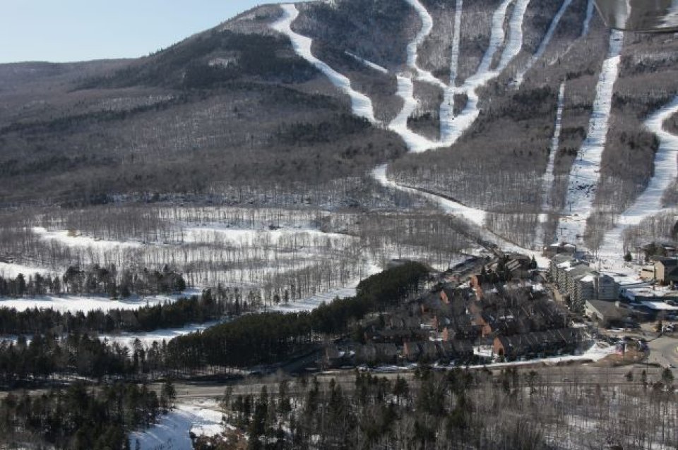 Skigebied Mont Sainte Anne in Quebec, Canada Skigebied Mont Sainte Anne in Quebec, Canada
