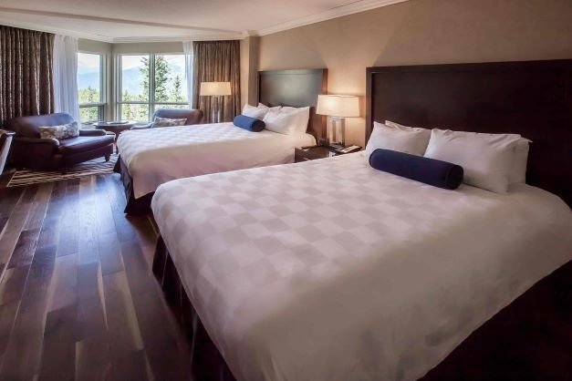 Banff - Rimrock resort hotel grandview 2 queen guestroom