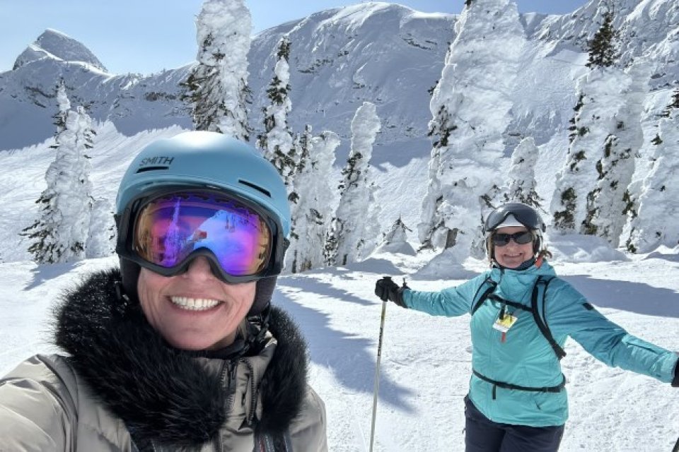 Else en Josee in Fernie Else en Josee in Fernie