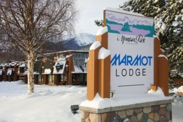 Jasper - Marmot lodge exterior Jasper - Marmot lodge exterior