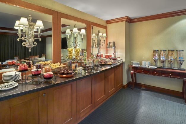 sun peaks grand hotel summit club snack buffet.jpg