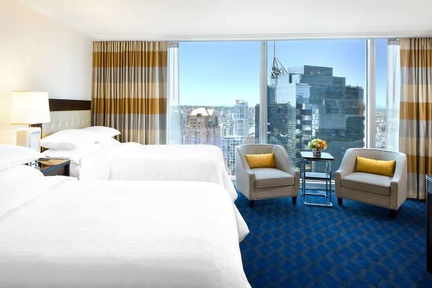 Vancouver - Sheraton vancouver wall centre traditional double double - north tower