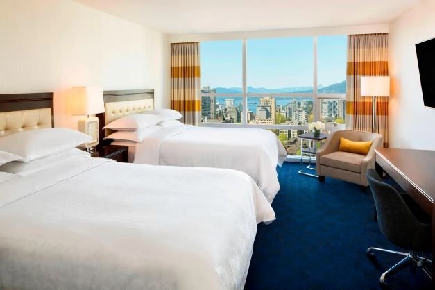 Vancouver - Sheraton vancouver wall centre traditional double double - south tower