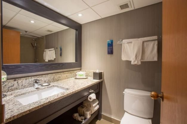 Banff park lodge - superior room bathroom