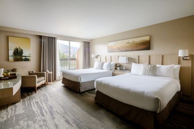Jasper -Forest park hotel - woodland - balcony room 2 queen