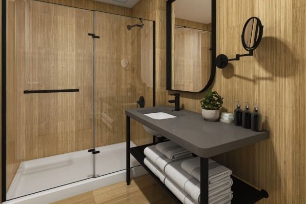 Jasper -Forest hotel park - alpine suites - bathroom