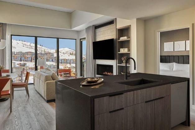 The pendry Park City residence living room