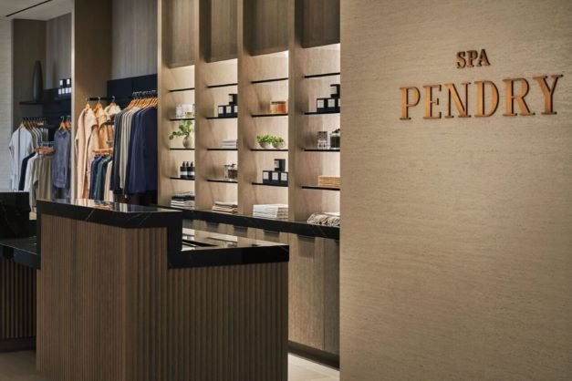 The pendry Park City front desk spa