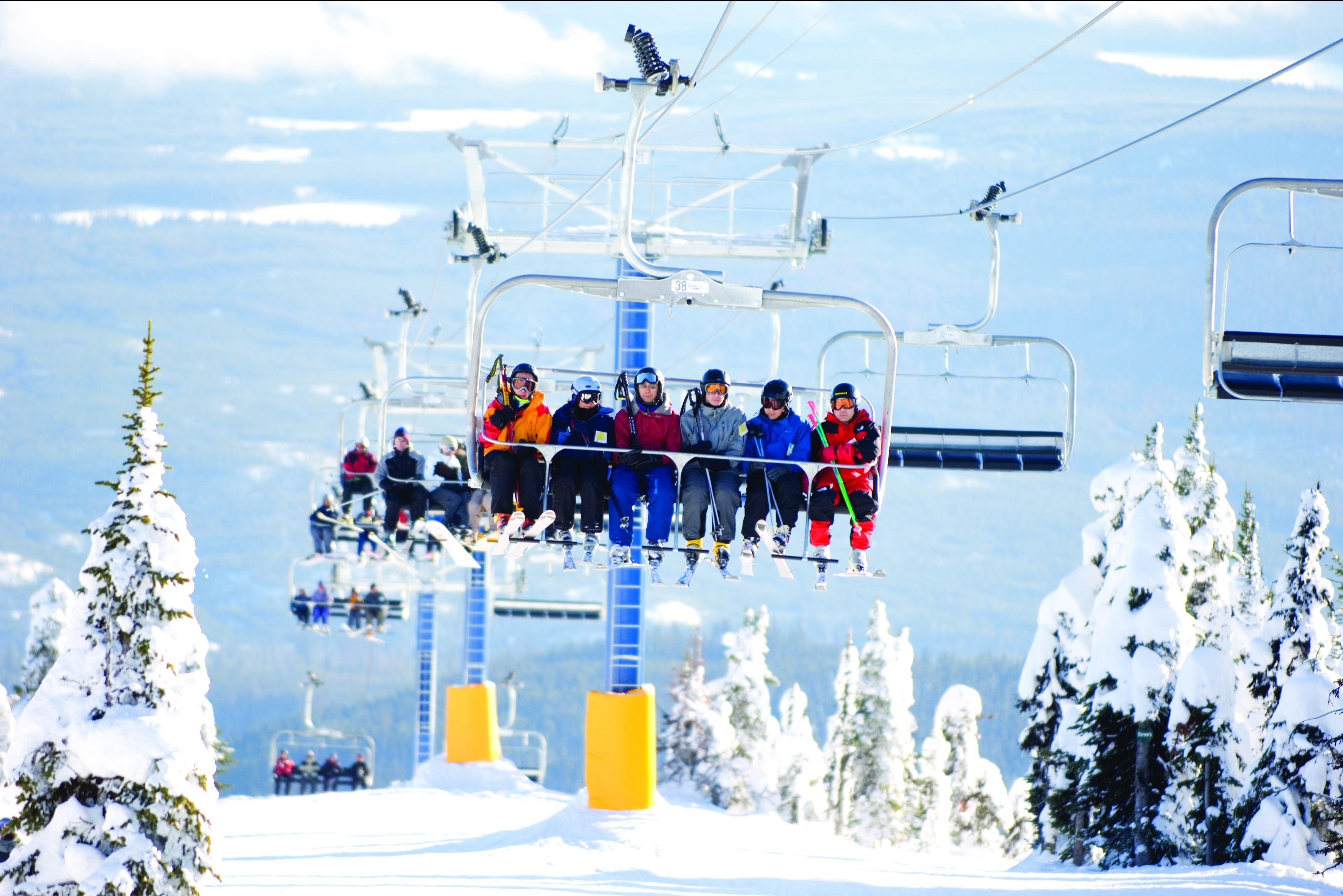 Big White skilift