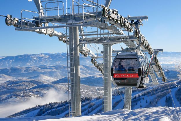 Het grootste skigebied van Amerika is Park City. Hier vind jaarlijks Sundance filmfestival plaats