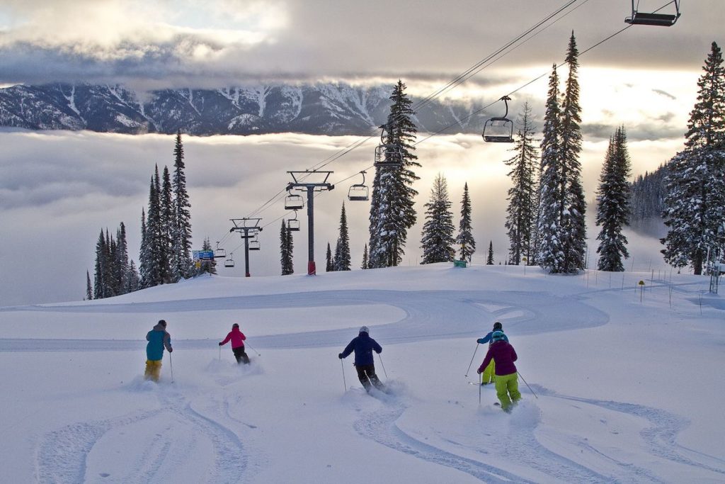 De Canadese wintersportgebieden Fernie en Kimberley zijn goed met elkaar te combineren
