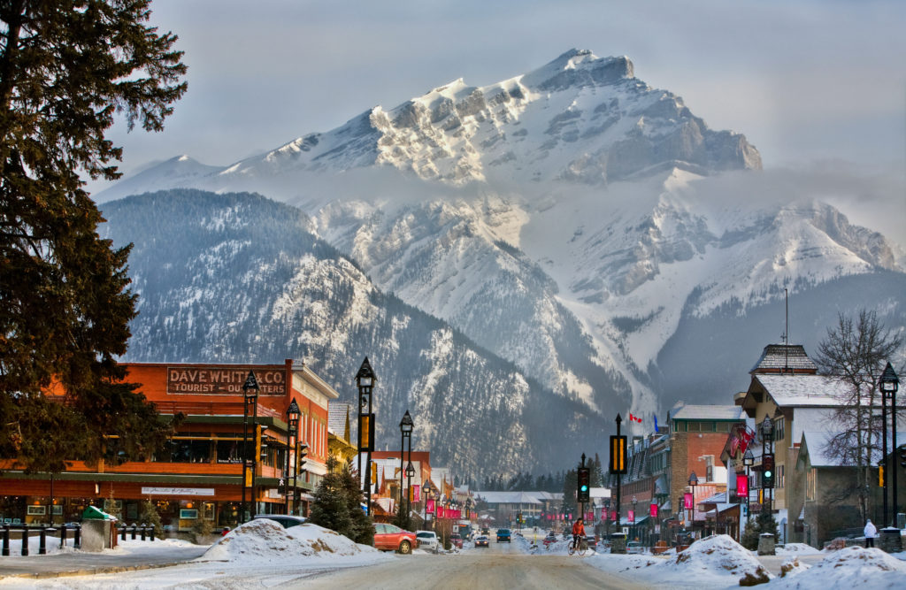 Banff is een perfecte bestemming voor je wintersportvakantie naar Canada