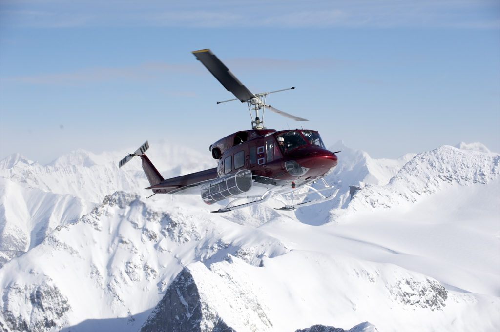 In Canada kun je helikopter-skien in Revelstoke en Panorama in British Columbia 