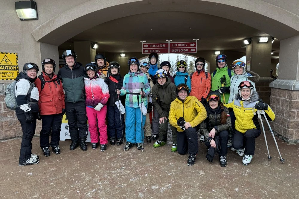 Rijnlandse Skivereniging op wintersport in Canada