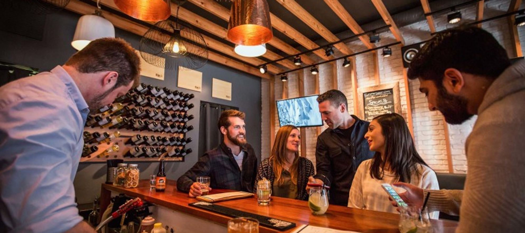 Block Kitchen in Banff, een zeer populair restaurant