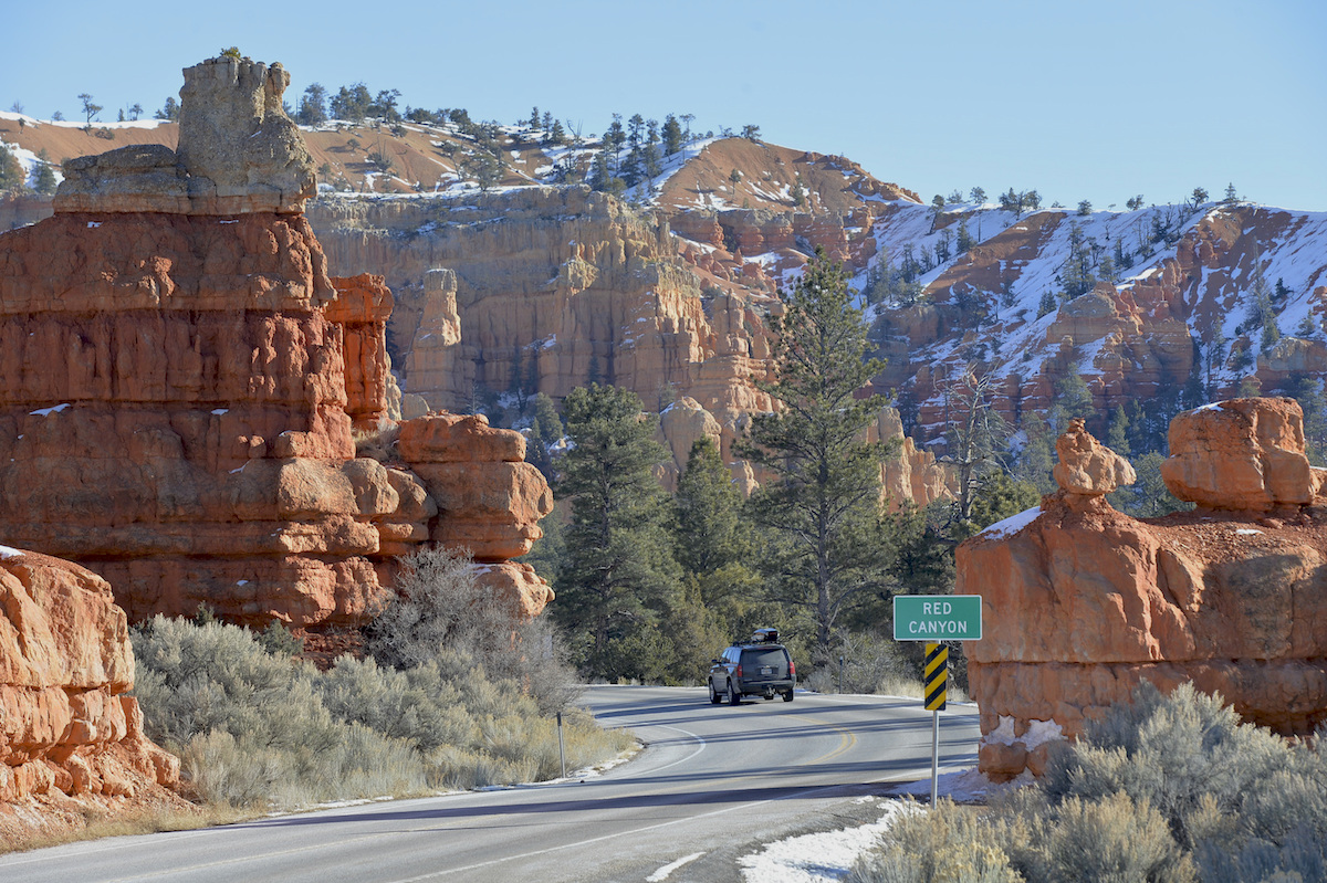 Utah National Park Red Canyons