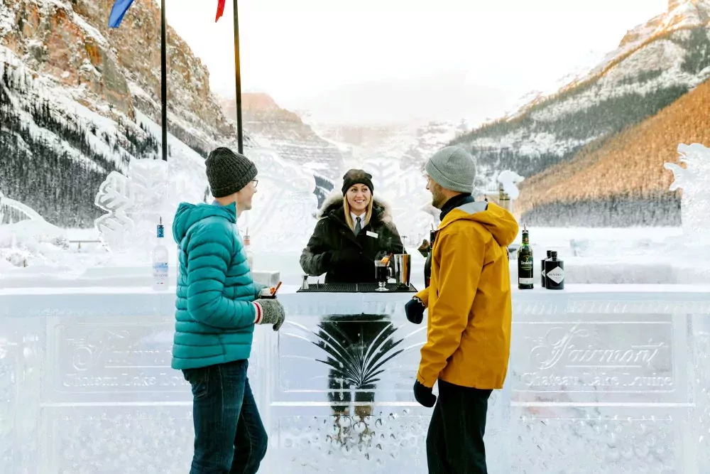 Fairmont Chateau Lake Louise Ice bar