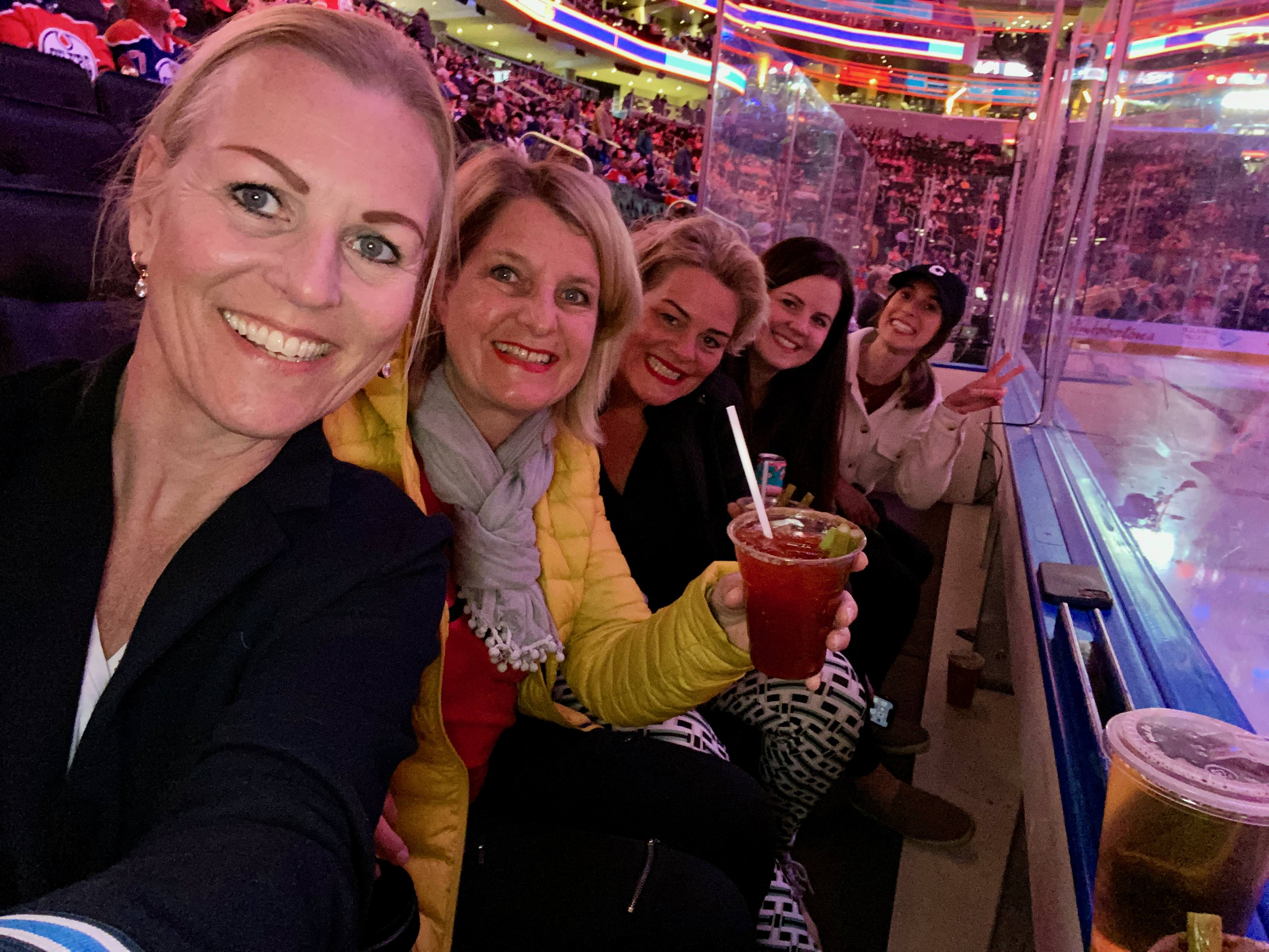 Best seats in the house bij de Edmonton Oilers in Rogers Place