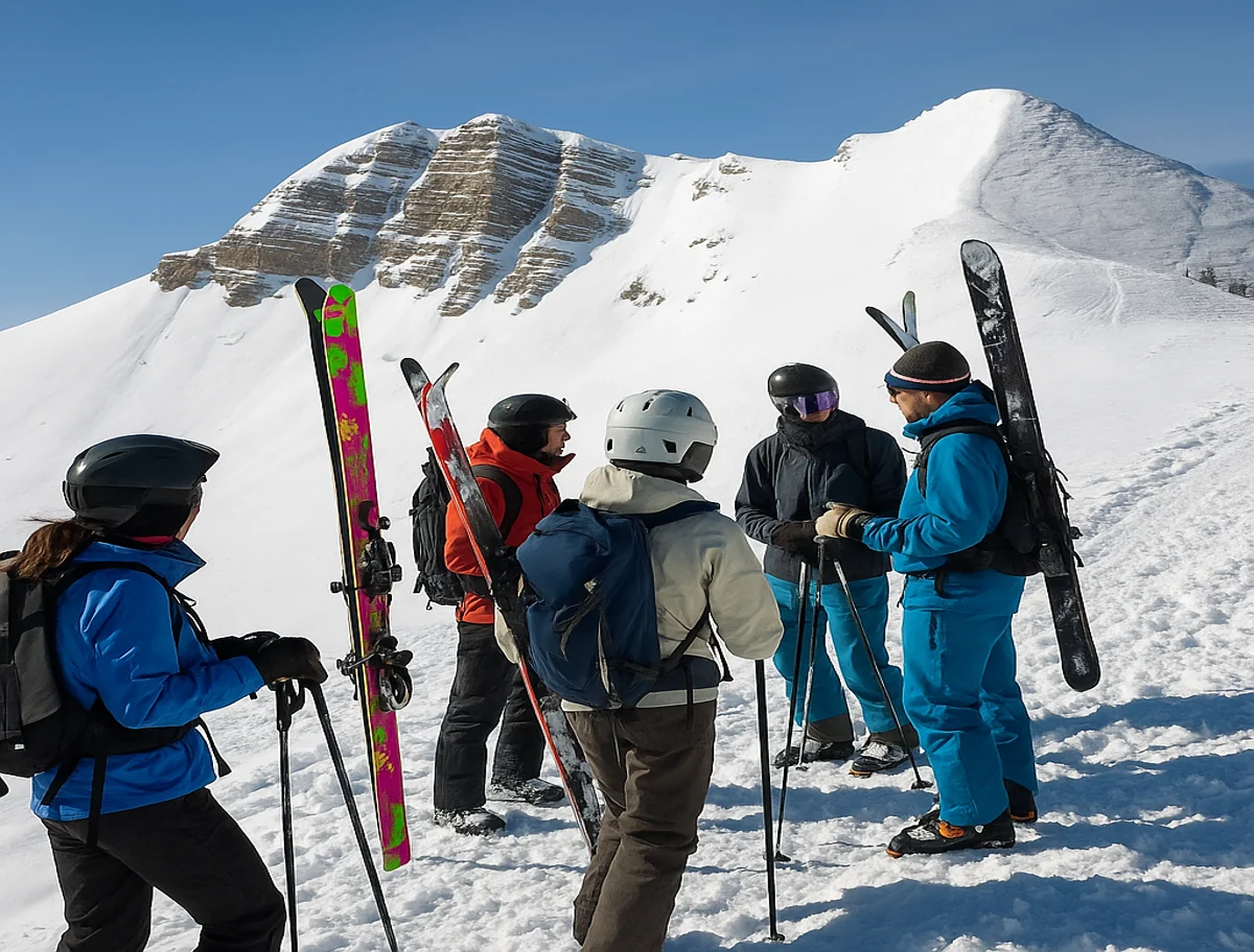 Wintersport in Canada of Amerika, leer de skitermen zoals Backcountry skiing