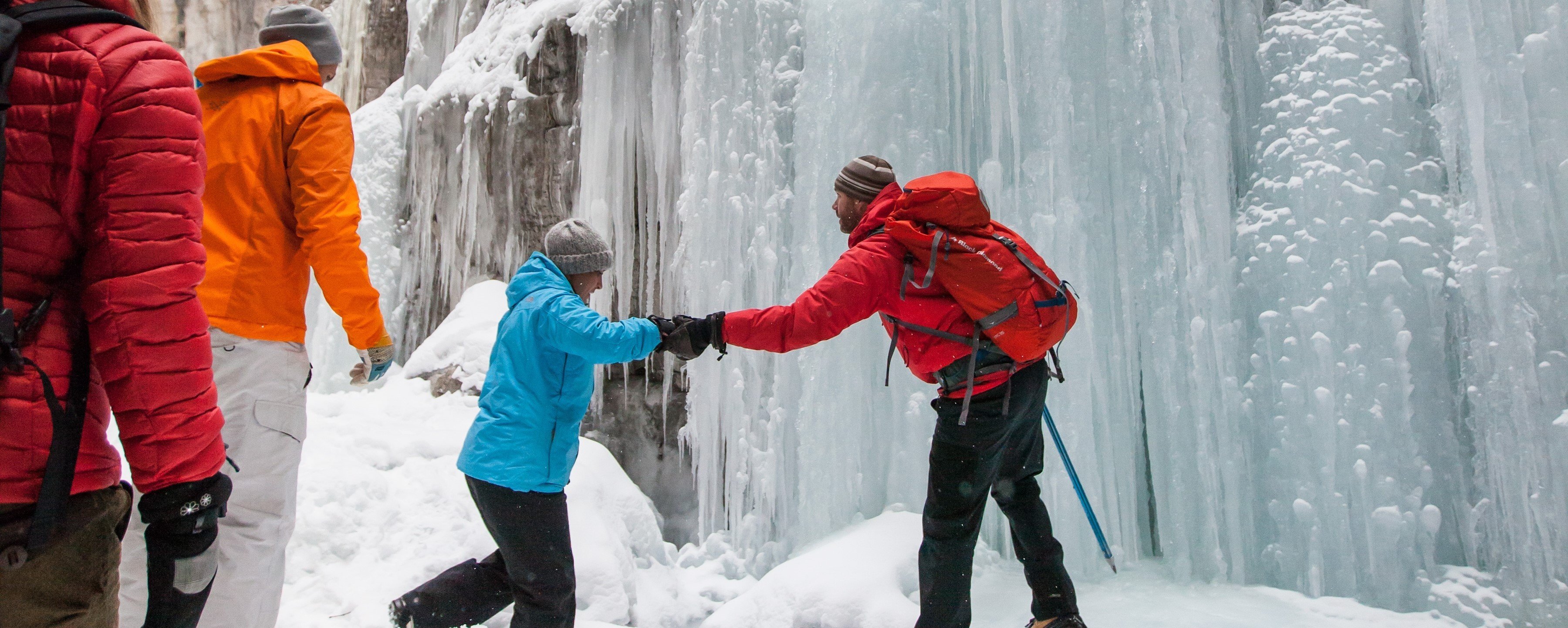 Doen op je wintersport: canyonwalk