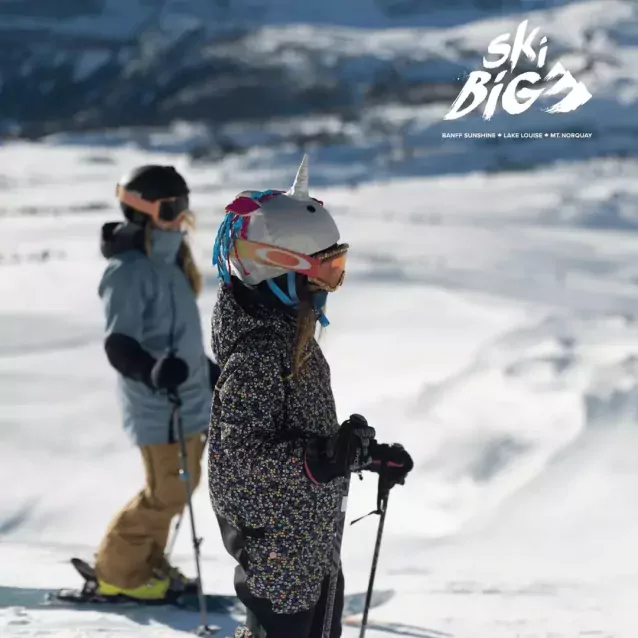 Kinderen skiën gratis in Banff – Lake Louise Kids ski free skibig3 1