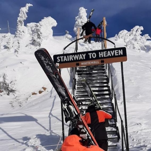 Stairway to Heaven in Kicking Horse Stairway to Heaven in Kicking Horse